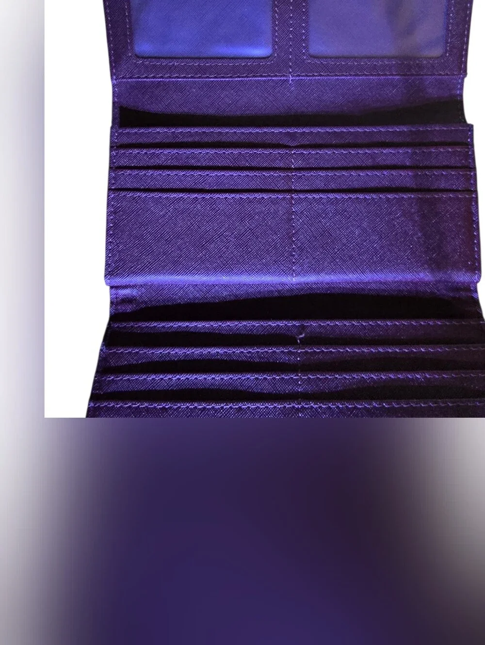 Fashion Check Canvas Wallet